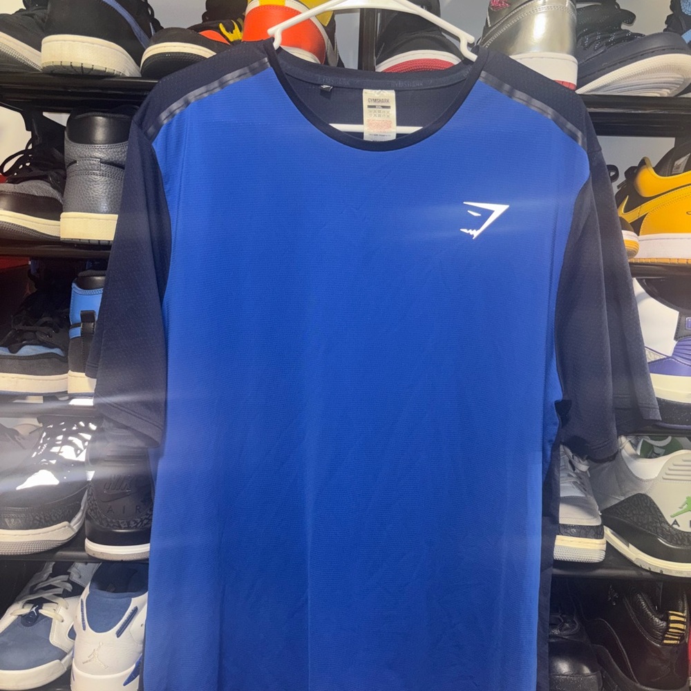 Blue 2 Toned Gymshark T-Shirt Size XXL